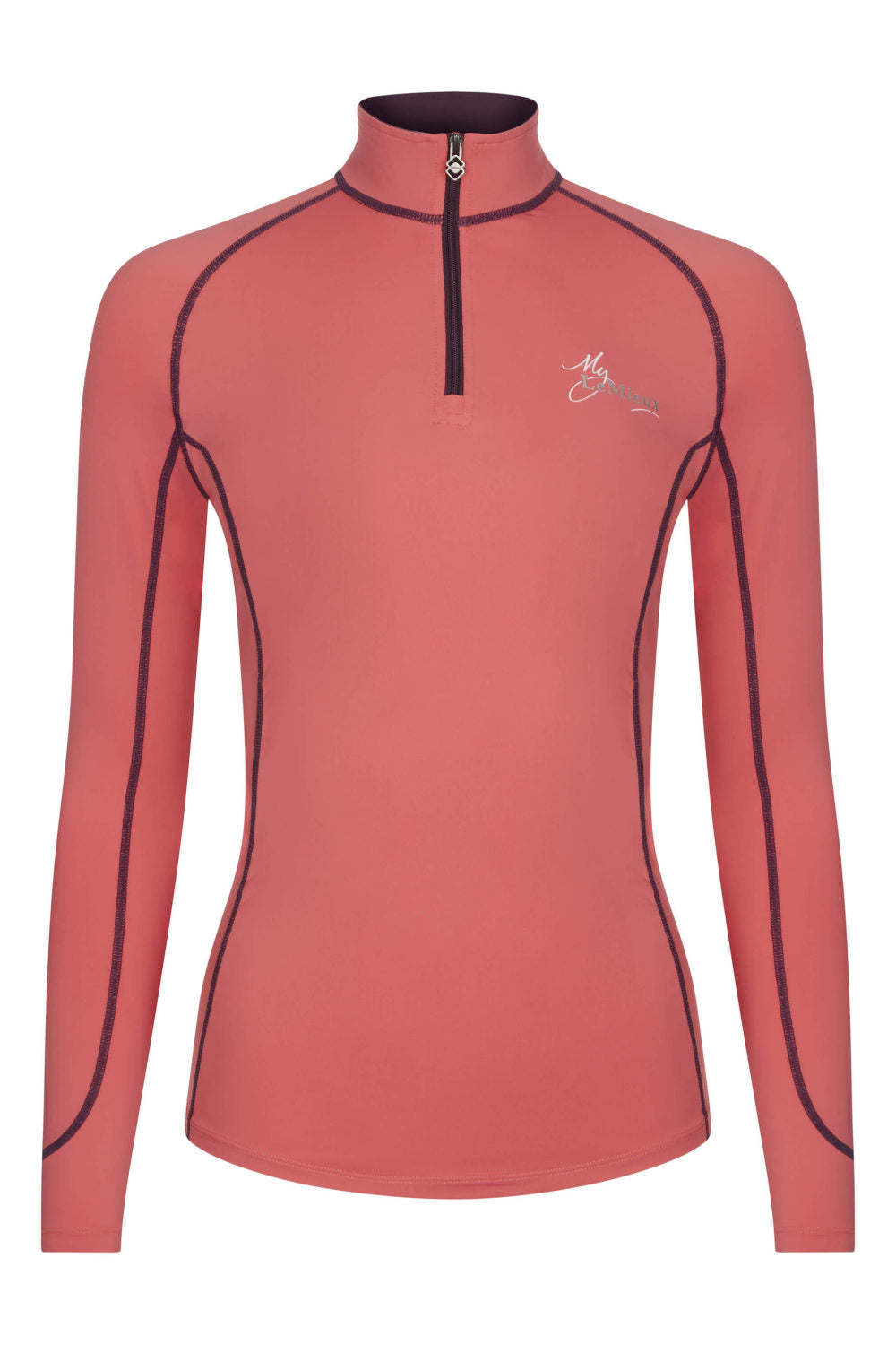 LeMieux long-sleeved shirt base layer papaya