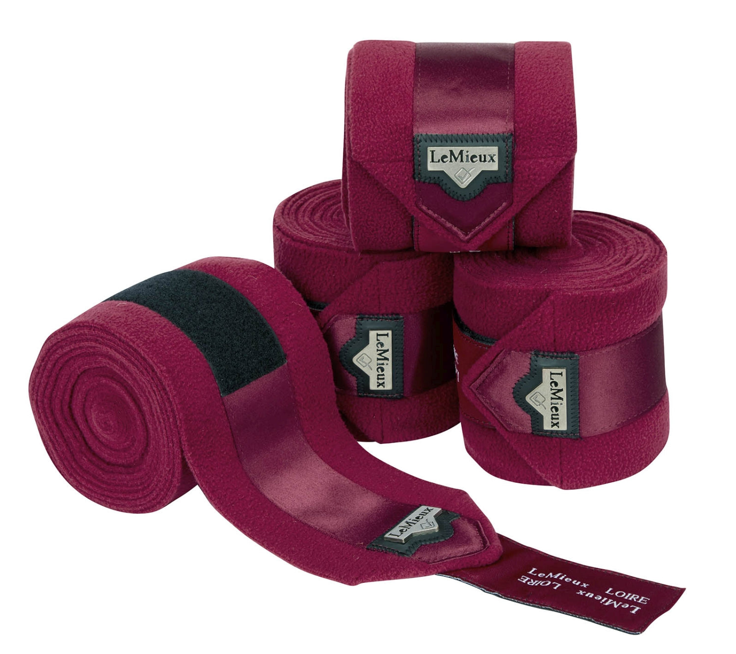 LeMieux bandages Loire Polo mulberry