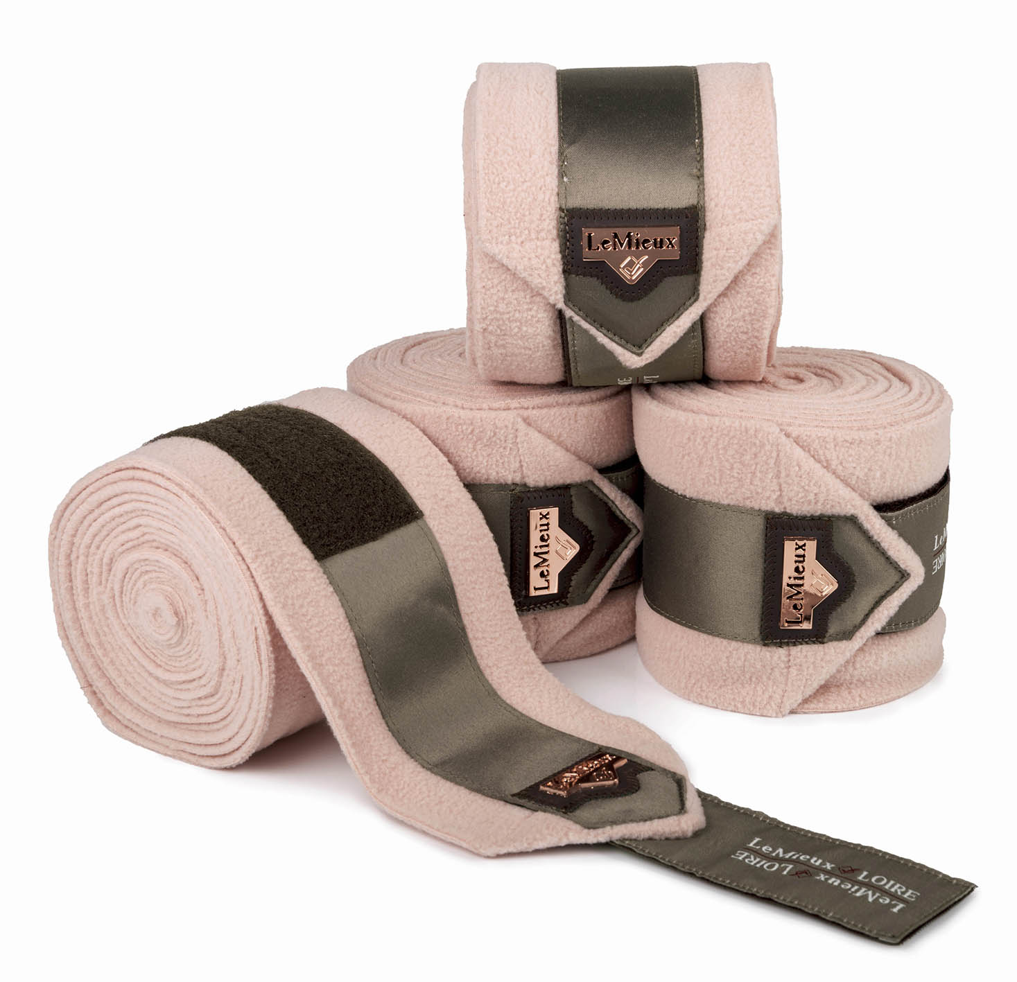 LeMieux bandages Loire Polo rosé