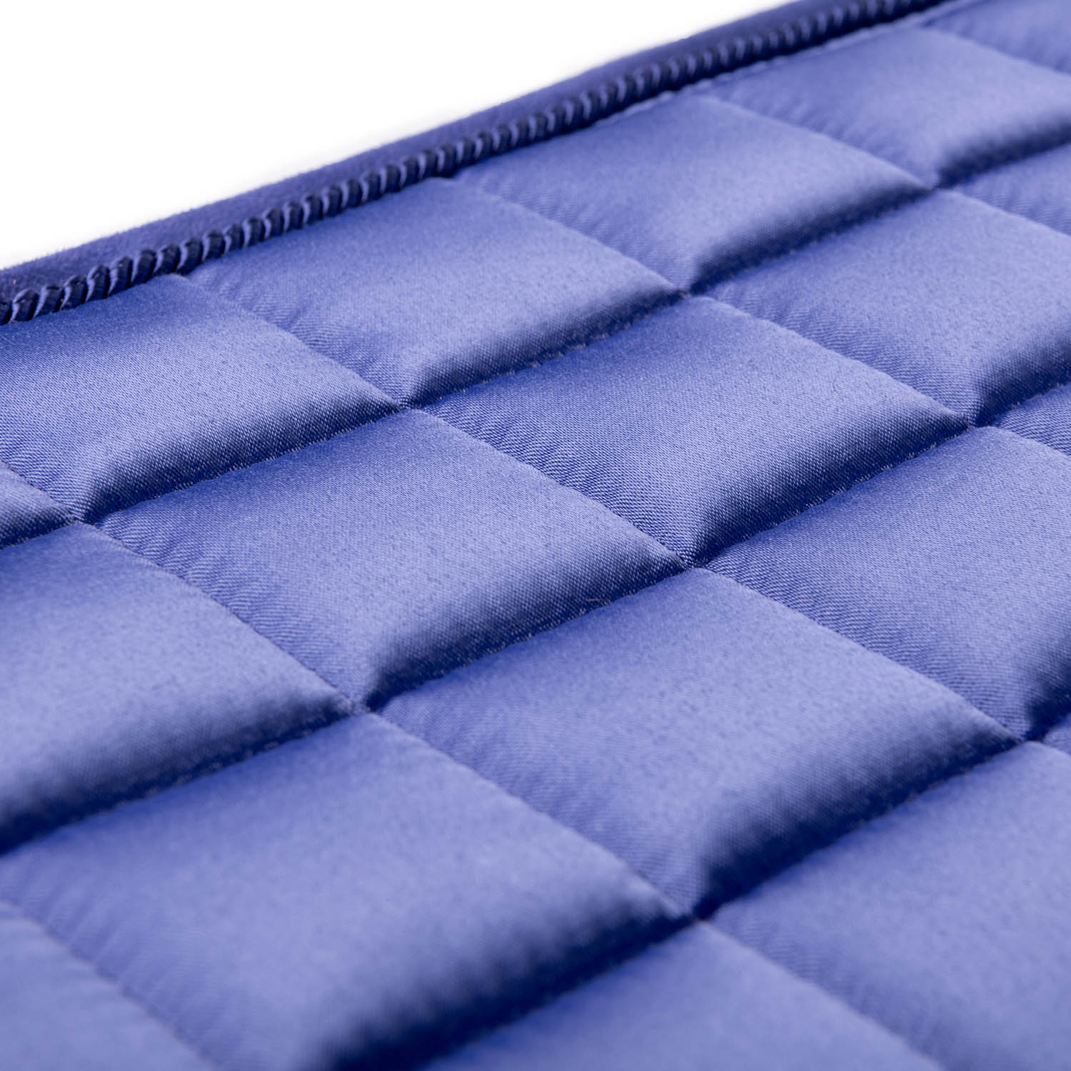LeMieux saddle pad Loire Memory Satin Dressage Square bluebell