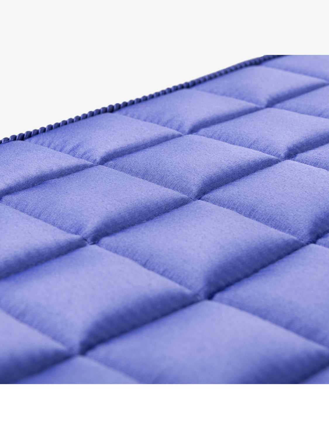 LeMieux saddle pad Loire Classic Satin Dressage Square bluebell