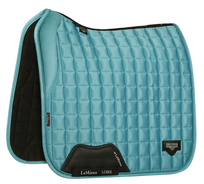 LeMieux Schabracke Loire Memory Satin Dressage Square azure
