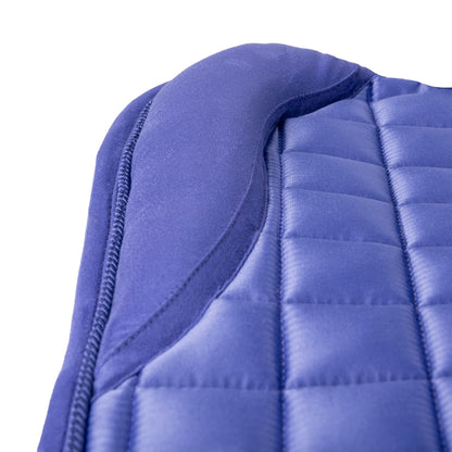 LeMieux Schabracke Loire Memory Satin Dressage Square bluebell