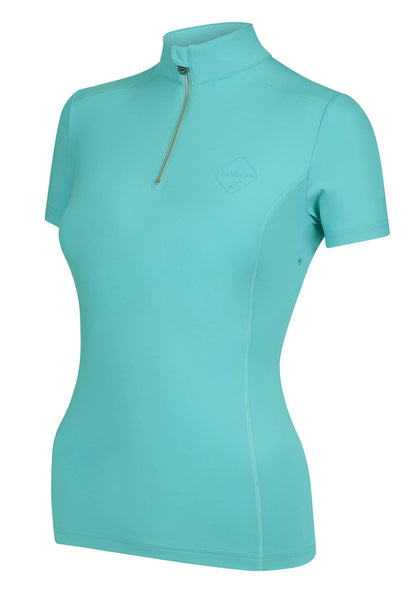 LeMieux Kurzarmshirt Short Sleeve Base Layer azure