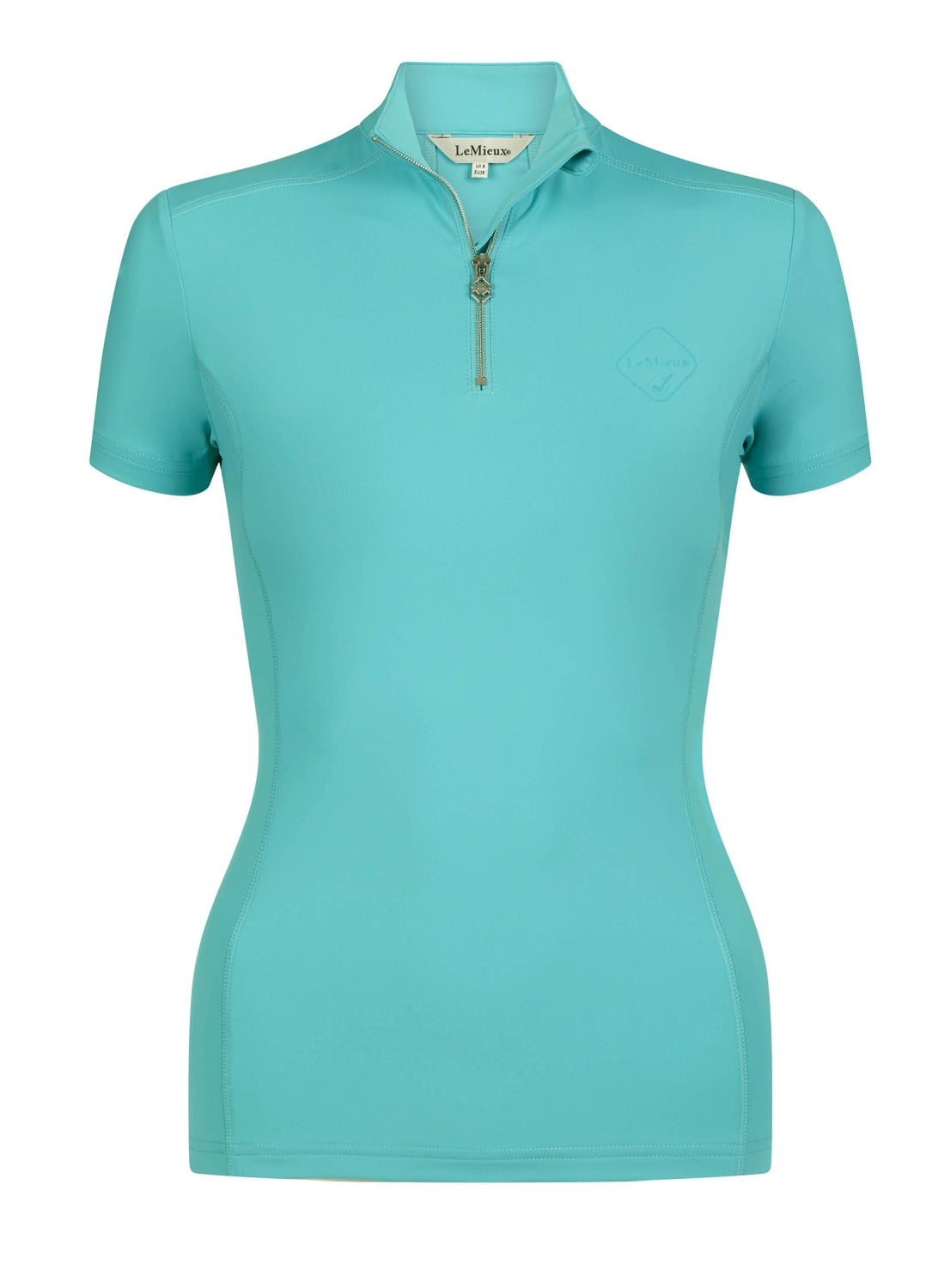 LeMieux short-sleeved base layer shirt azure