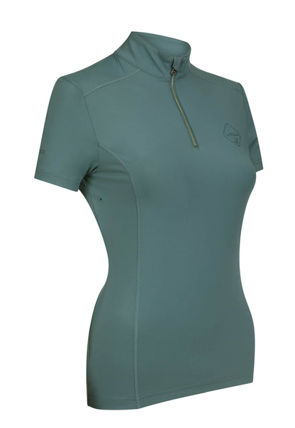 LeMieux Kurzarmshirt Short Sleeve Base Layer sage
