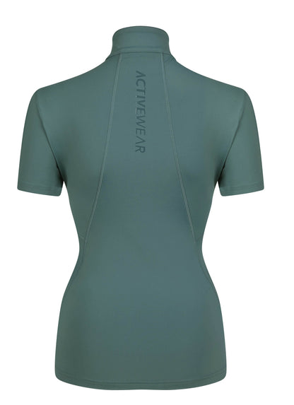 LeMieux Kurzarmshirt Short Sleeve Base Layer sage