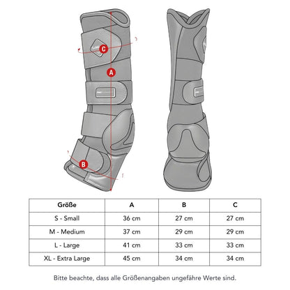LeMieux Gamaschen Turnout Boots black