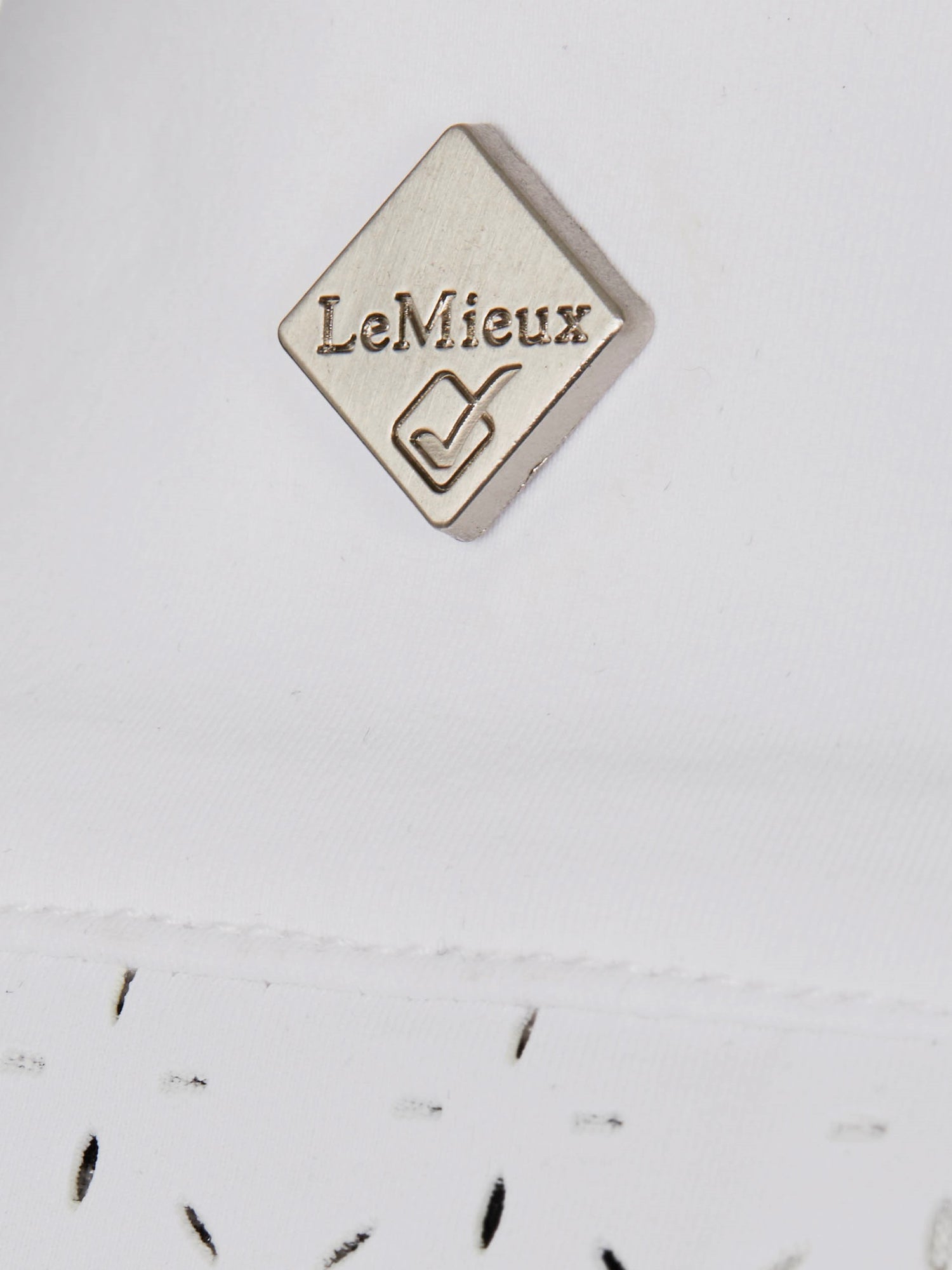 LeMieux Kurzarm Turniershirt Olivia Show Shirt Short Sleeve white