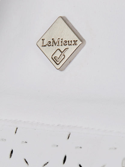 LeMieux Kurzarm Turniershirt Olivia Show Shirt Short Sleeve white