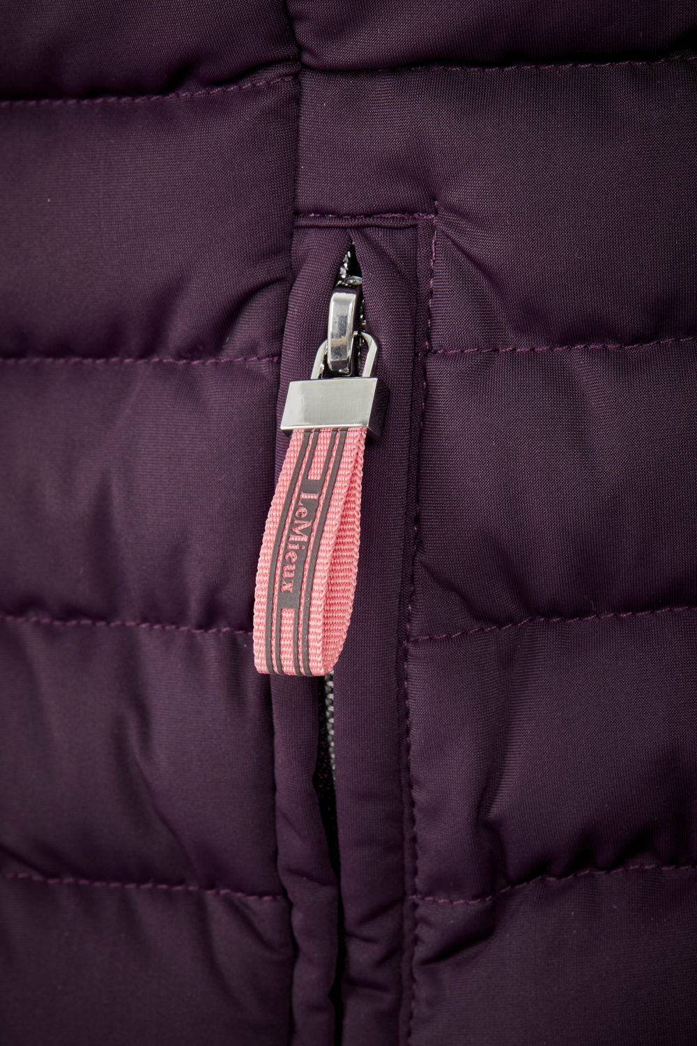 LeMieux Weste Nova Gilet aubergine