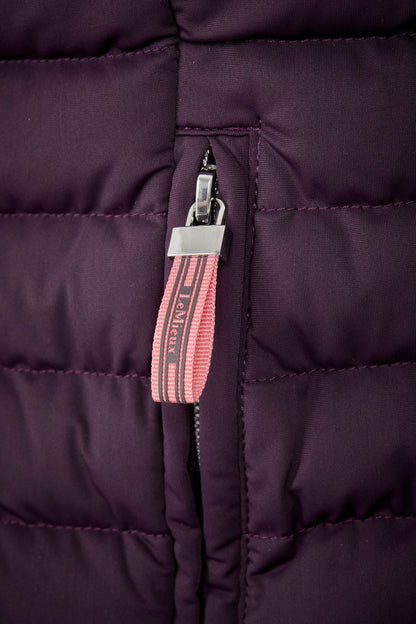 LeMieux Weste Nova Gilet aubergine