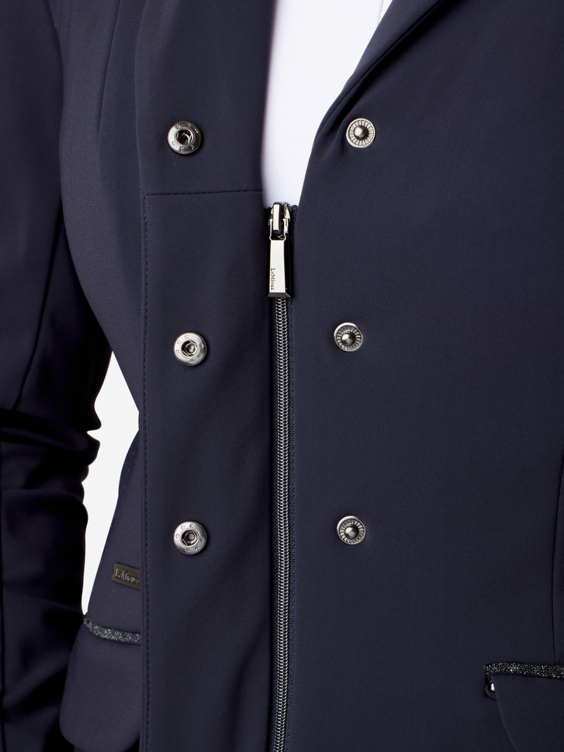 LeMieux Turnierjacket Dynamiqué Show Jacket navy