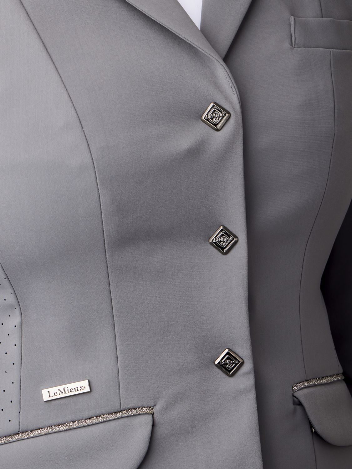 LeMieux Turnierjacket Dynamiqué Show Jacket graphite