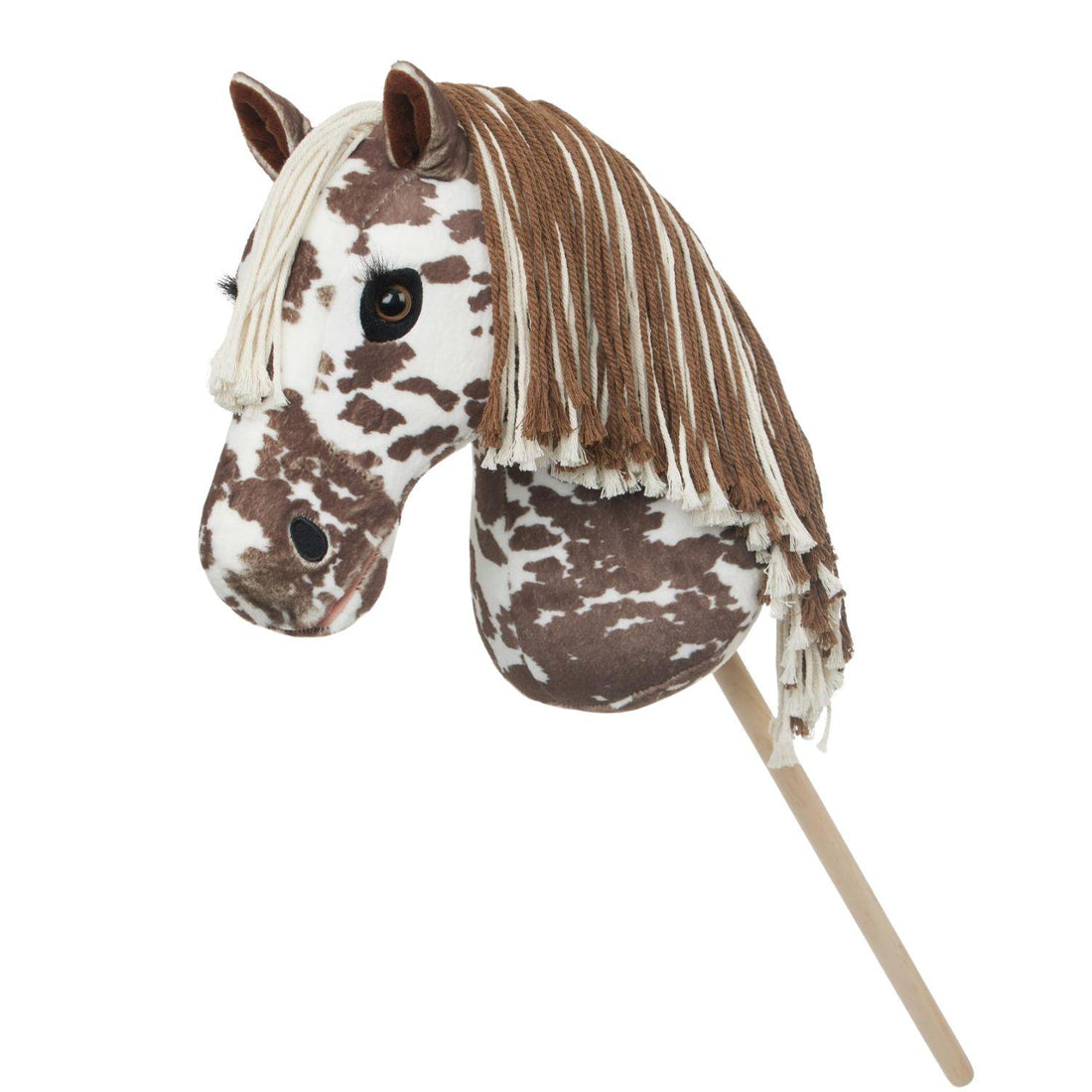 LeMieux Steckenpferd Hobby Horse Montana weiß brauner Tigerschecke