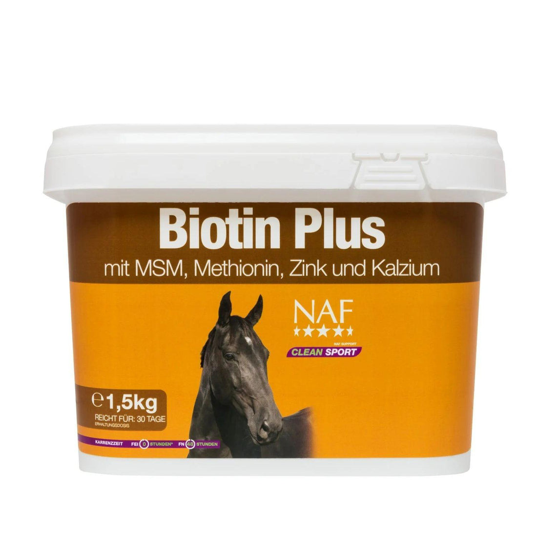 NAF Biotin Plus zur Erhaltung der Hufintegrität