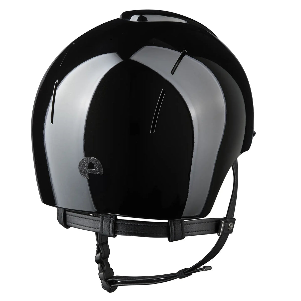 KEP Smart Nova Metal Polish Reithelm Schwarz, Star Glitzer Schwarz – Seitenansicht
