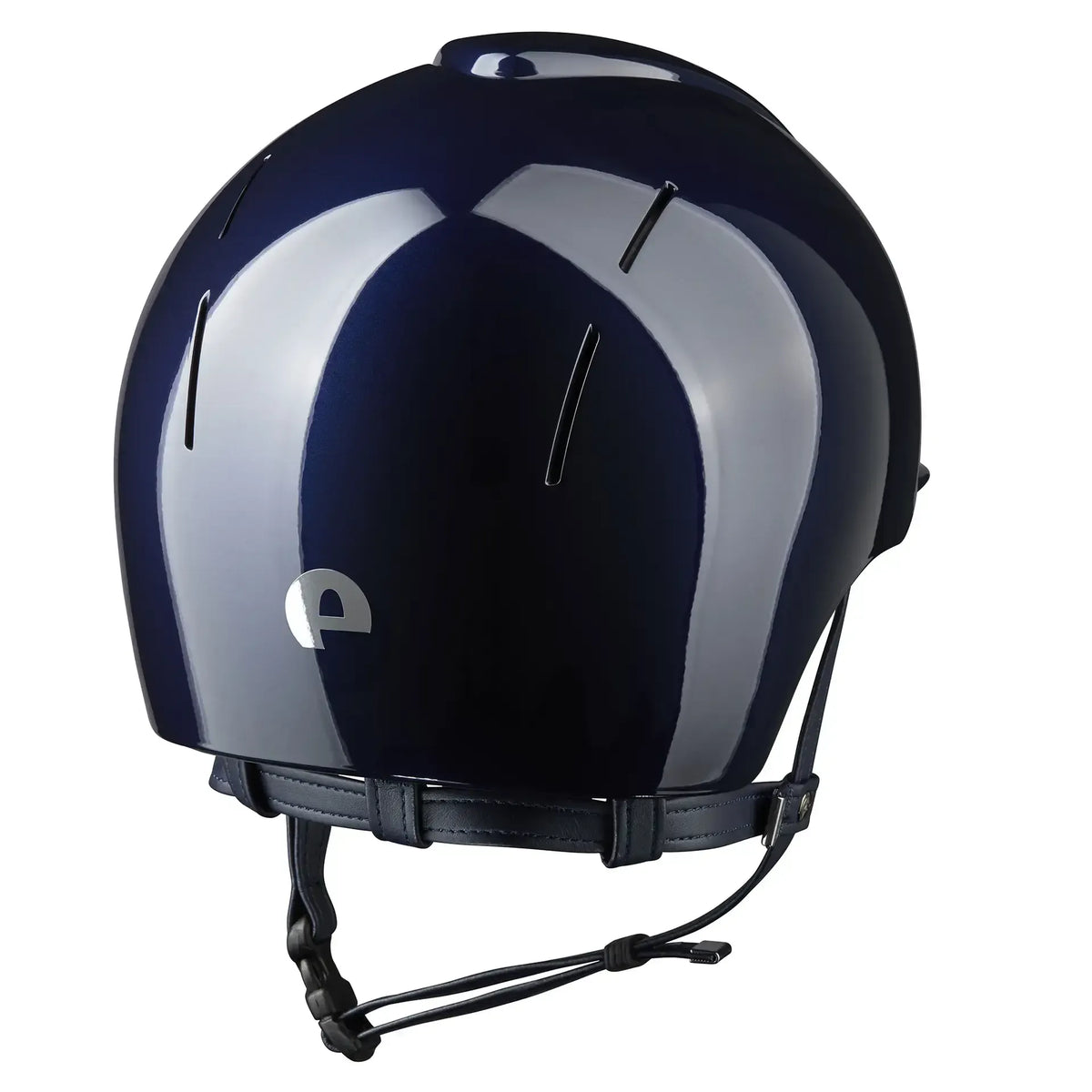 KEP Reithelm Smart Nova Metal Polish Blau – Rückansicht