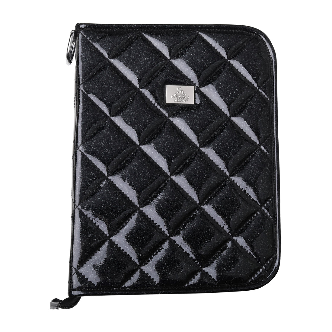 SD Design Equidenpass Tasche Mystery schwarzer Glitzerlack