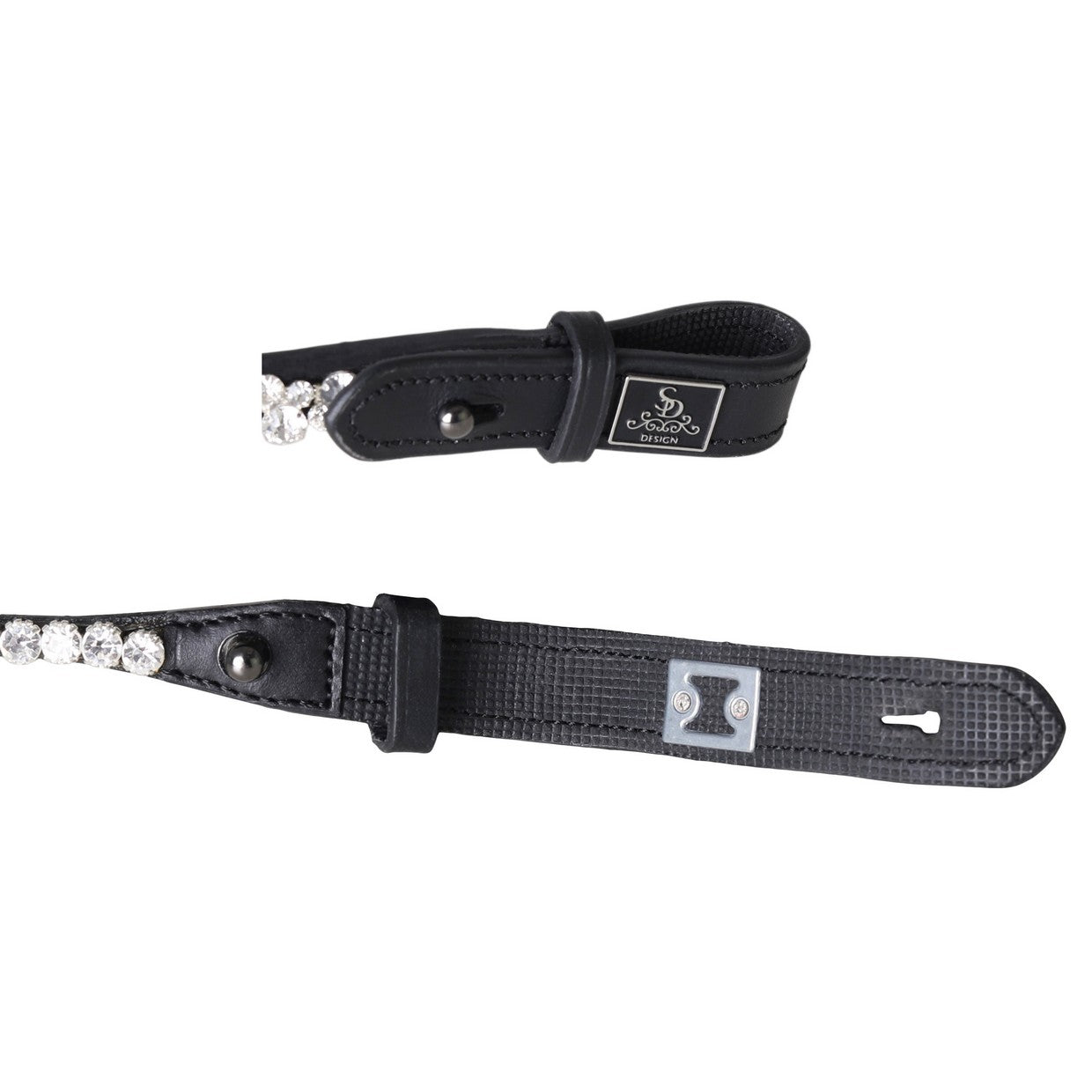 SD Design Stirnband Veneziano mit silbernen Clinchern