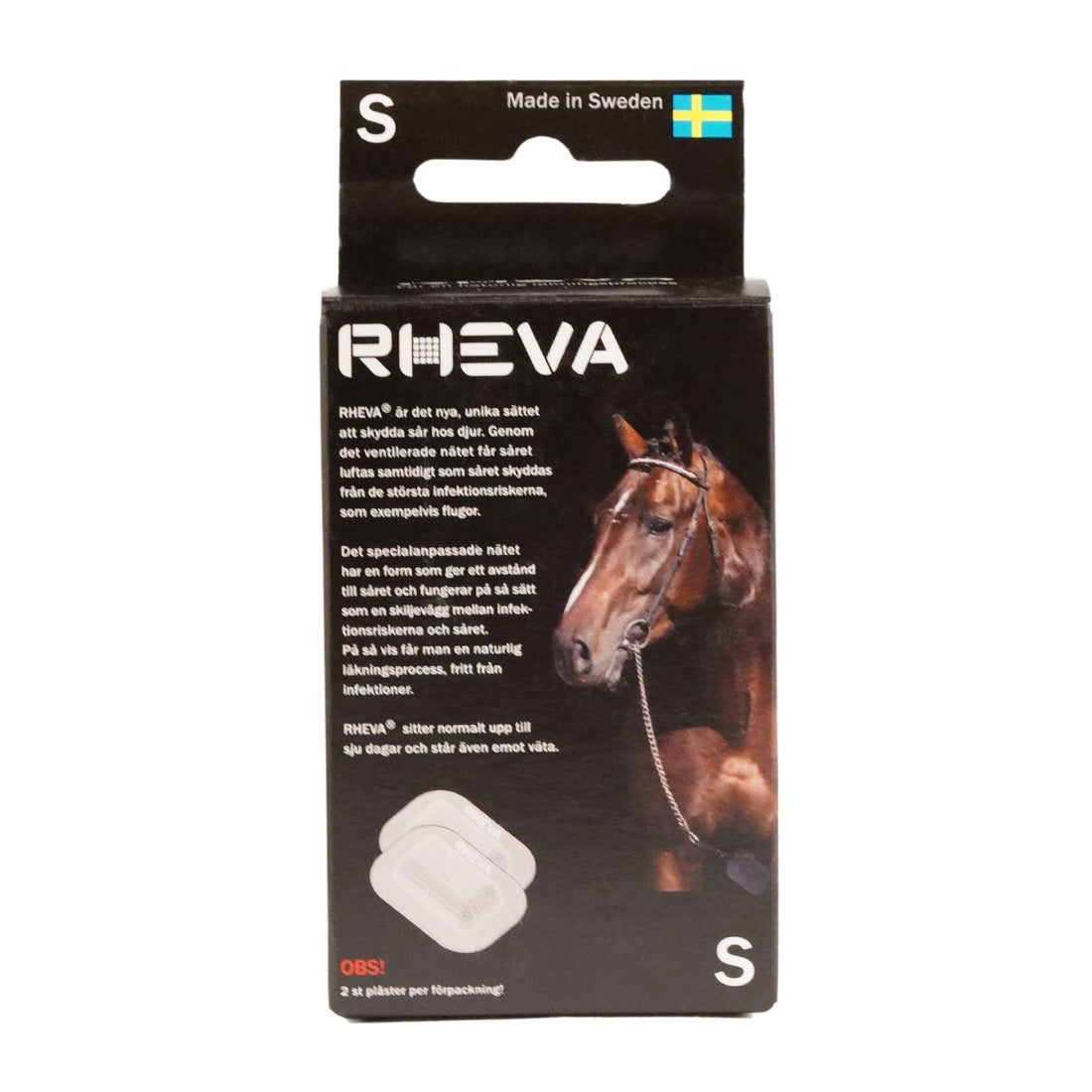 Rheva wound protection plaster for horses 5 cm x 7 cm small