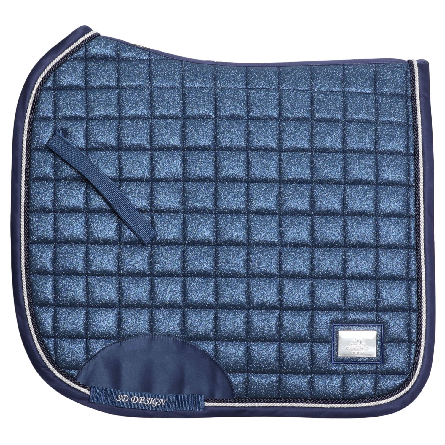 SD Design saddle pad Hollywood Glamorous blueberry twinkles