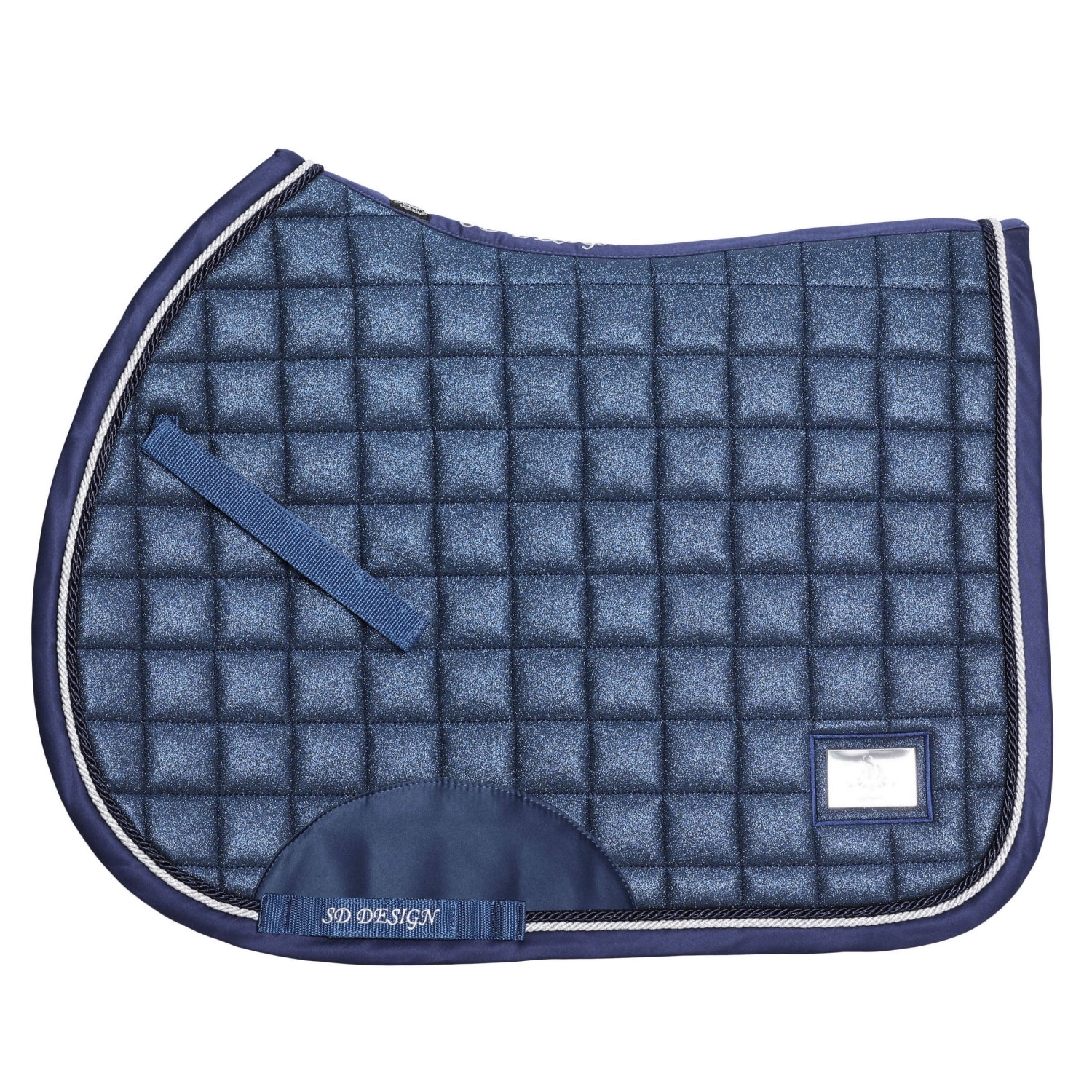 SD Design saddle pad Hollywood Glamorous blueberry twinkles