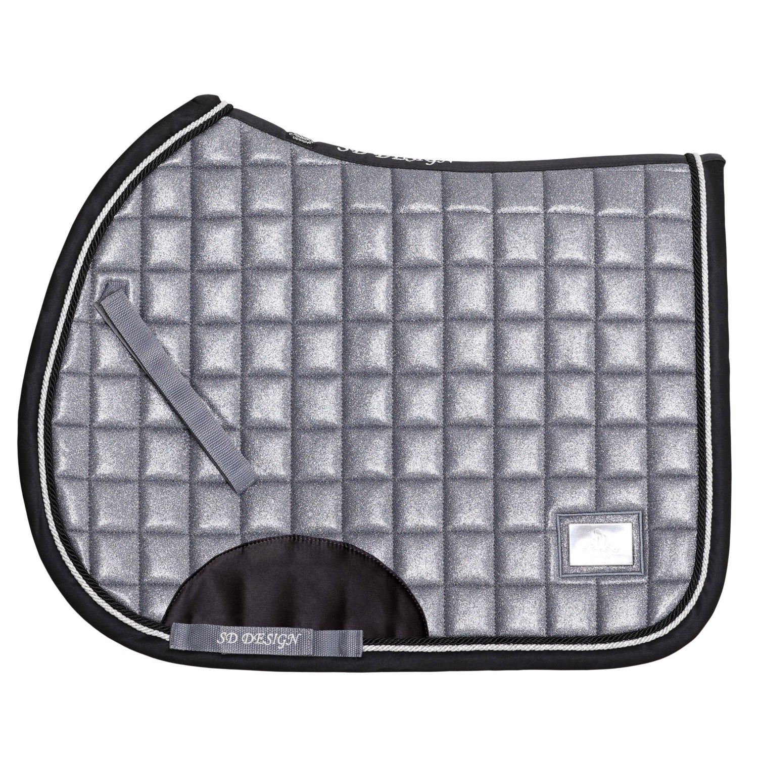 SD Design saddle pad Hollywood Glamorous dark shadow glitz