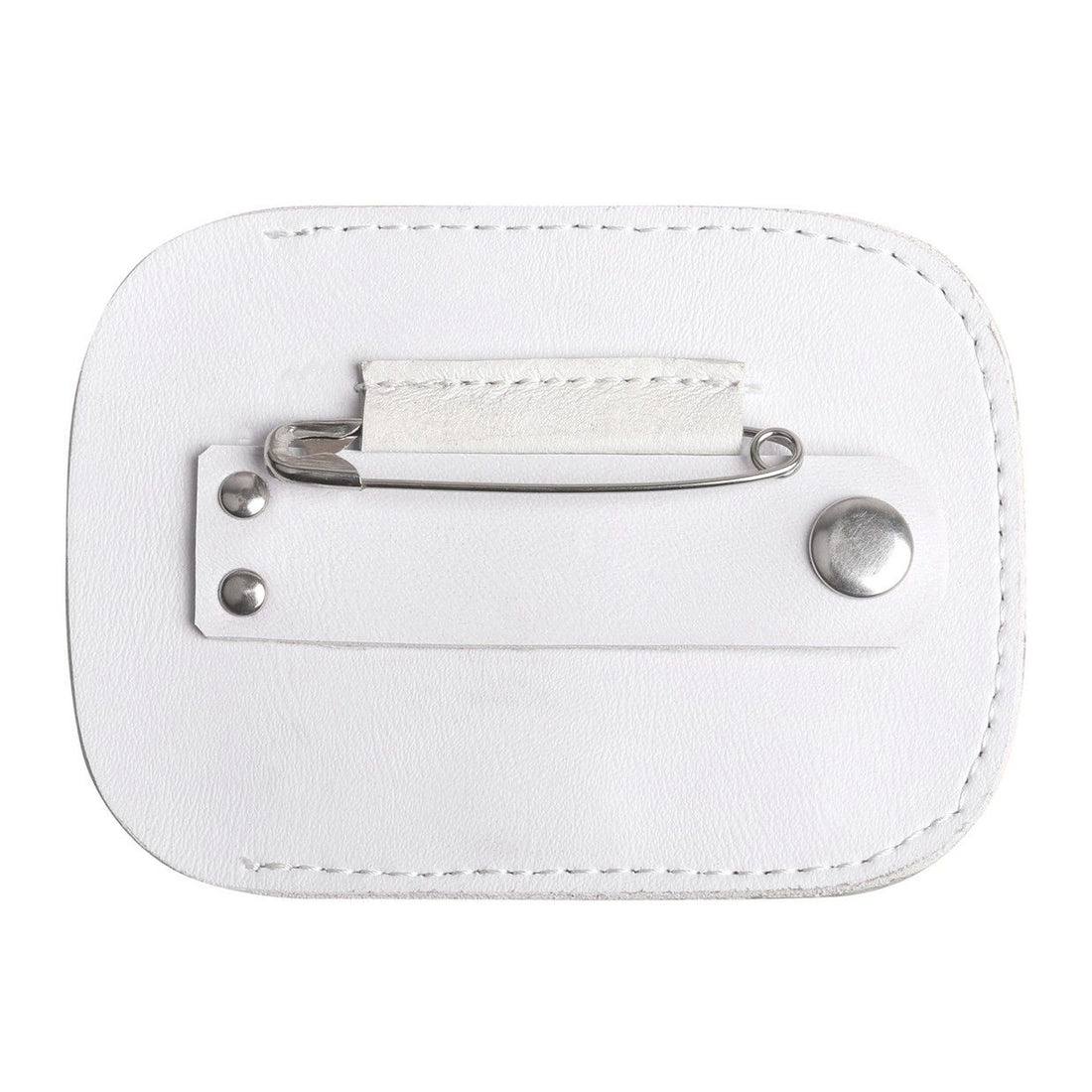 SD Design Startnummernhalter mit Glitzer silberweiß
