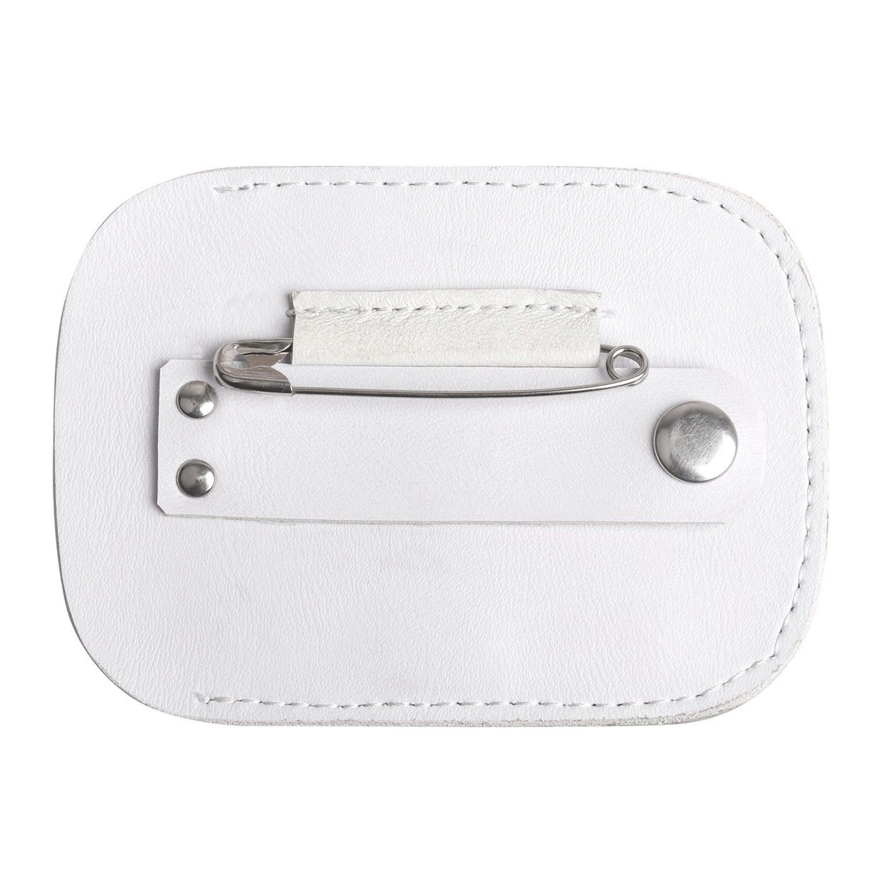SD Design Startnummernhalter mit Glitzer silberweiß