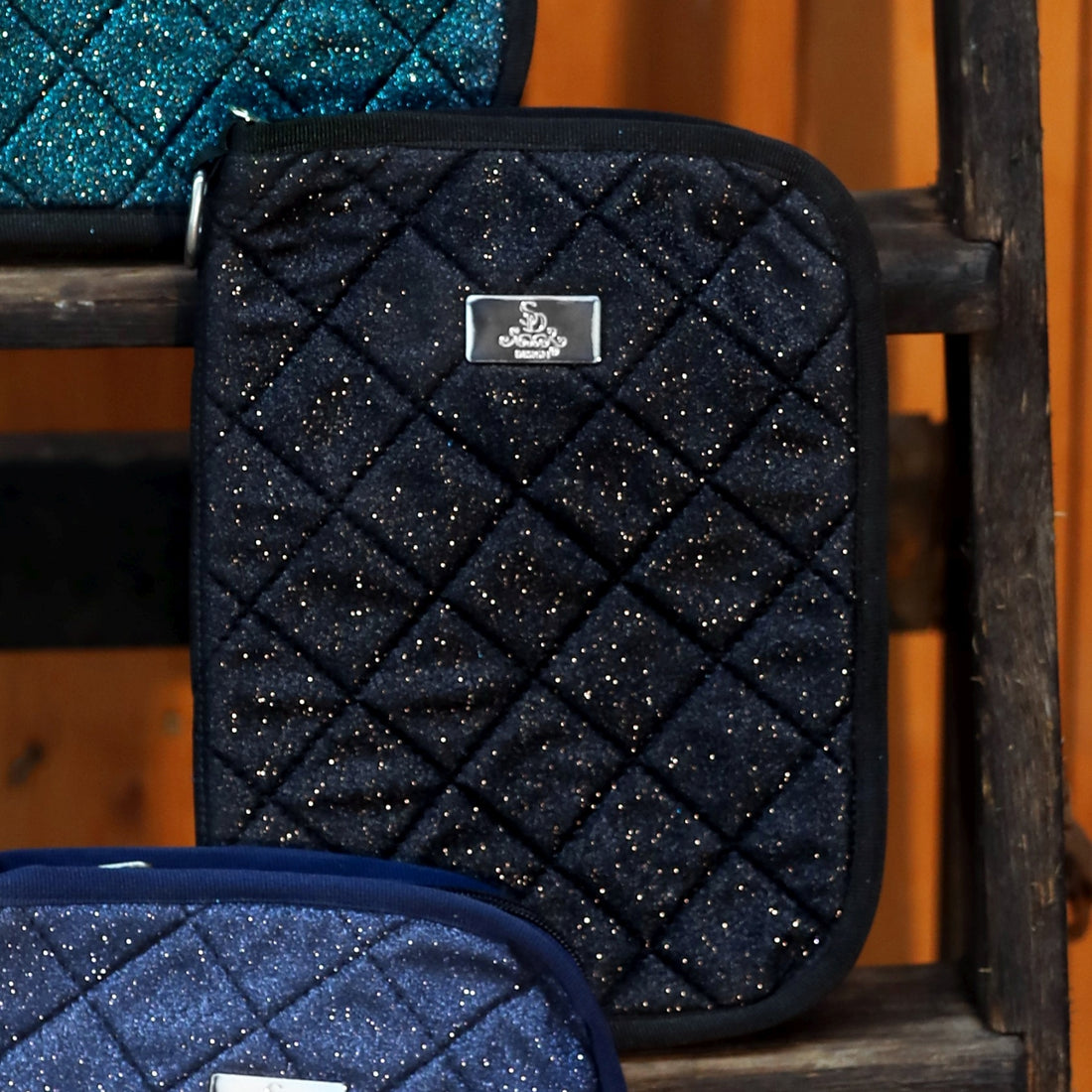 SD Design Equidenpass Tasche Hollywood Glamorous midnight sparkle