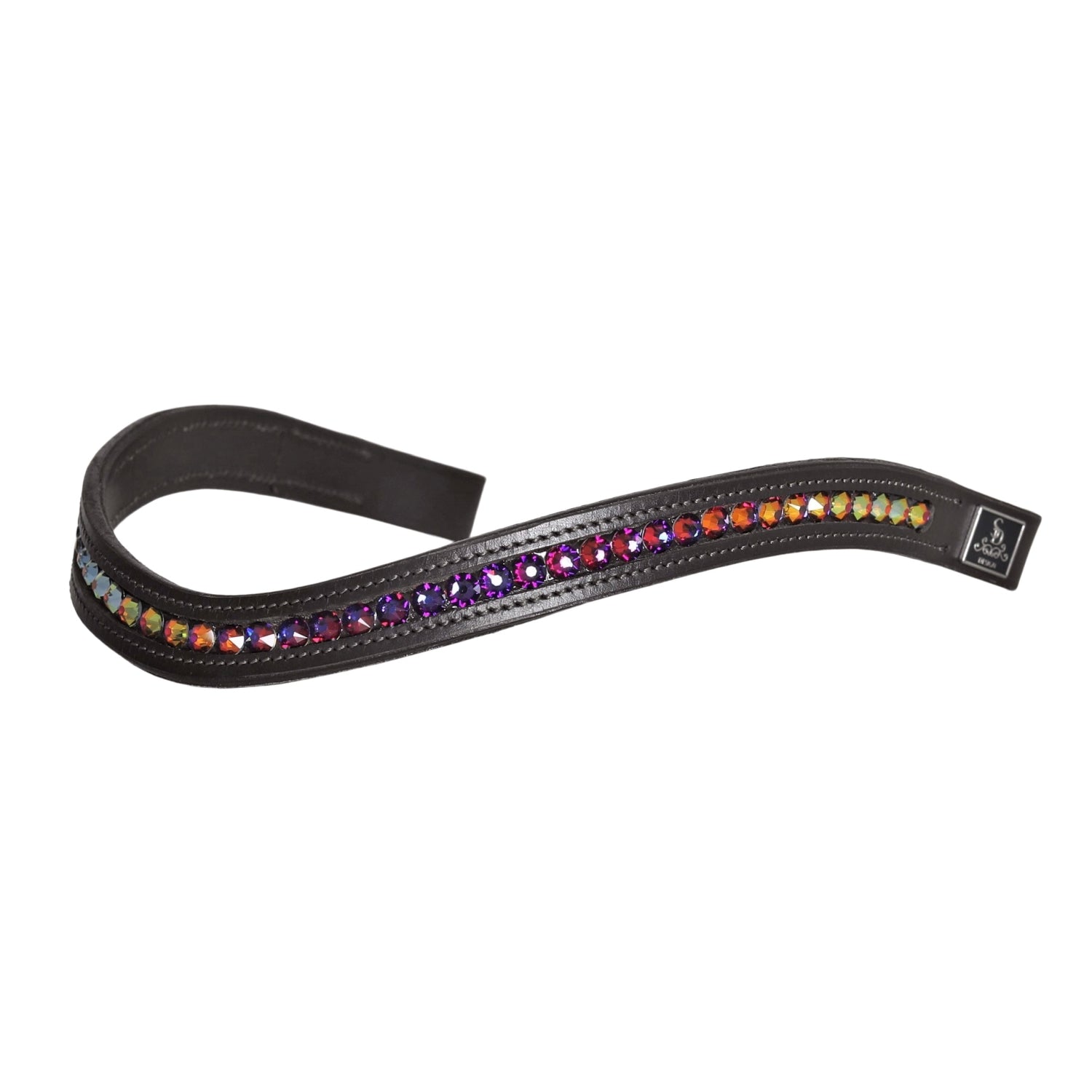 SD Design Stirnband Volcano mit Premium Kristallsteinen