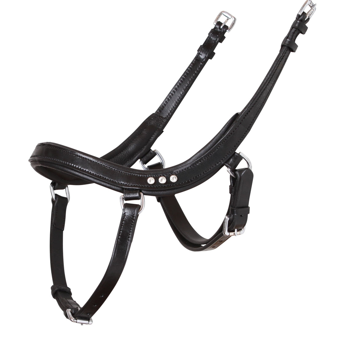 SD Design Reithalfter anatomisch mit Kristallen