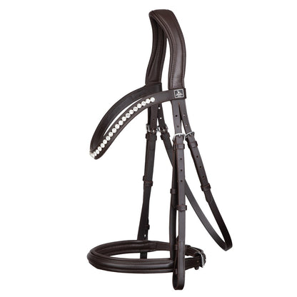 SD Design Trense Leerox braun mit abnehmbarem Sperrriemen