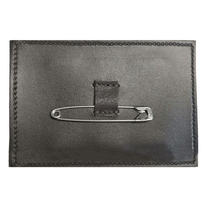 SD Design Startnummernhalter Mystery mit Glitzerlack schwarz