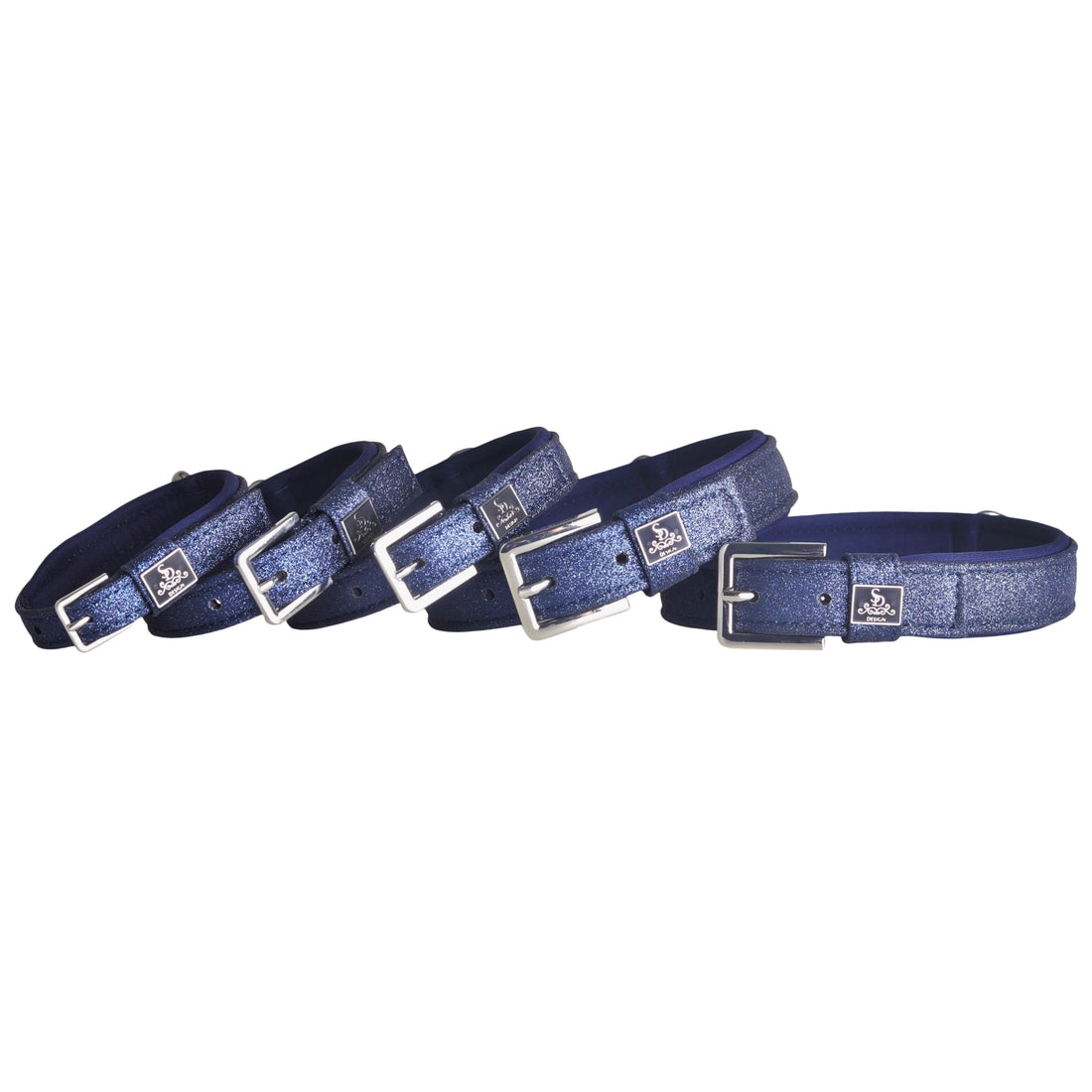 SD Design Hundehalsband Hollywood Glamorous blueberry twinkles