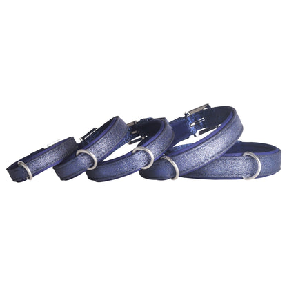 SD Design Hundehalsband Hollywood Glamorous blueberry twinkles