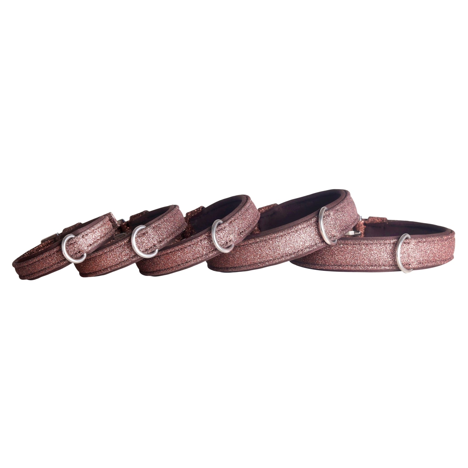 SD Design Hundehalsband Hollywood Glamorous dazzling chocolate
