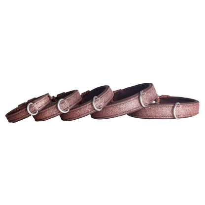 SD Design Hundehalsband Hollywood Glamorous dazzling chocolate