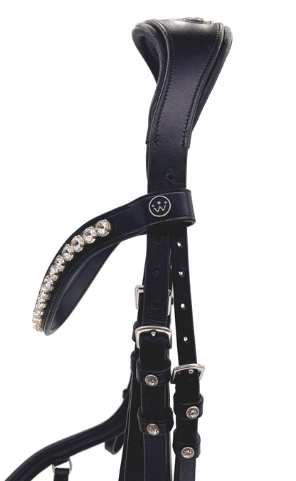 SD Design Trense Glamour schwarz