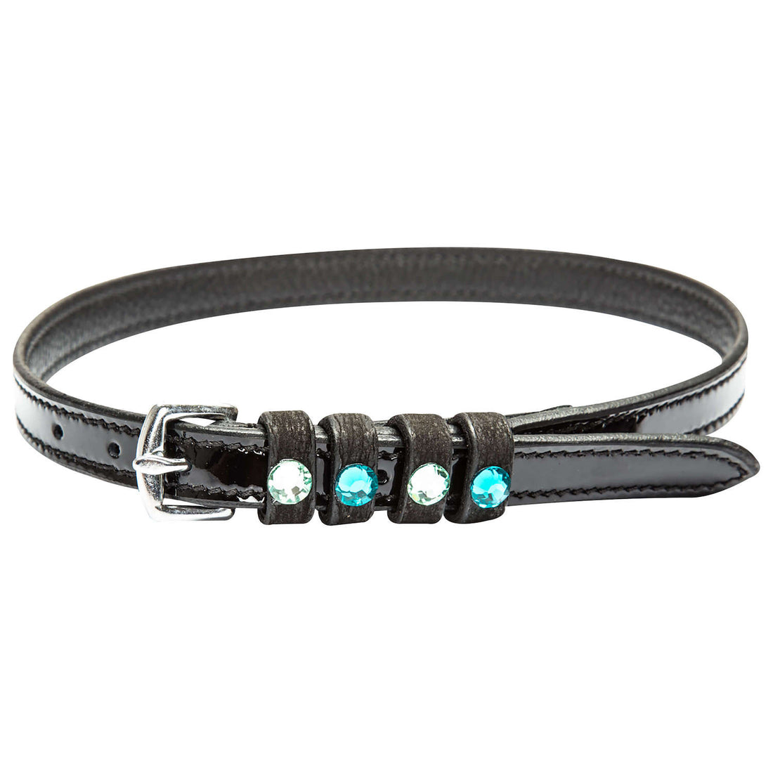 Imperial Riding Sporenriemen IRH Pardouz Lack black zircon