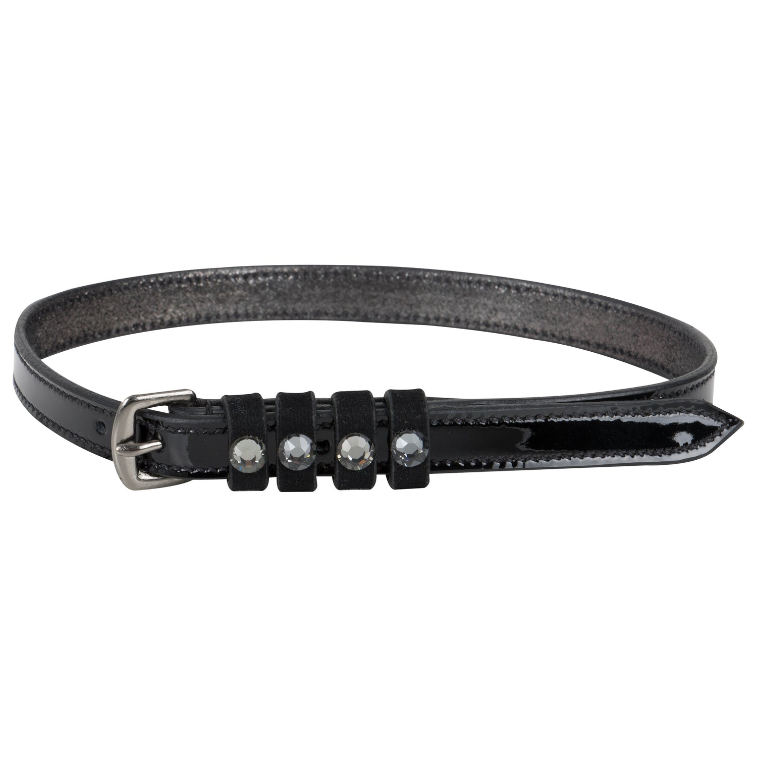 Imperial Riding Sporenriemen IRH Pardouz Lack black black sparkling