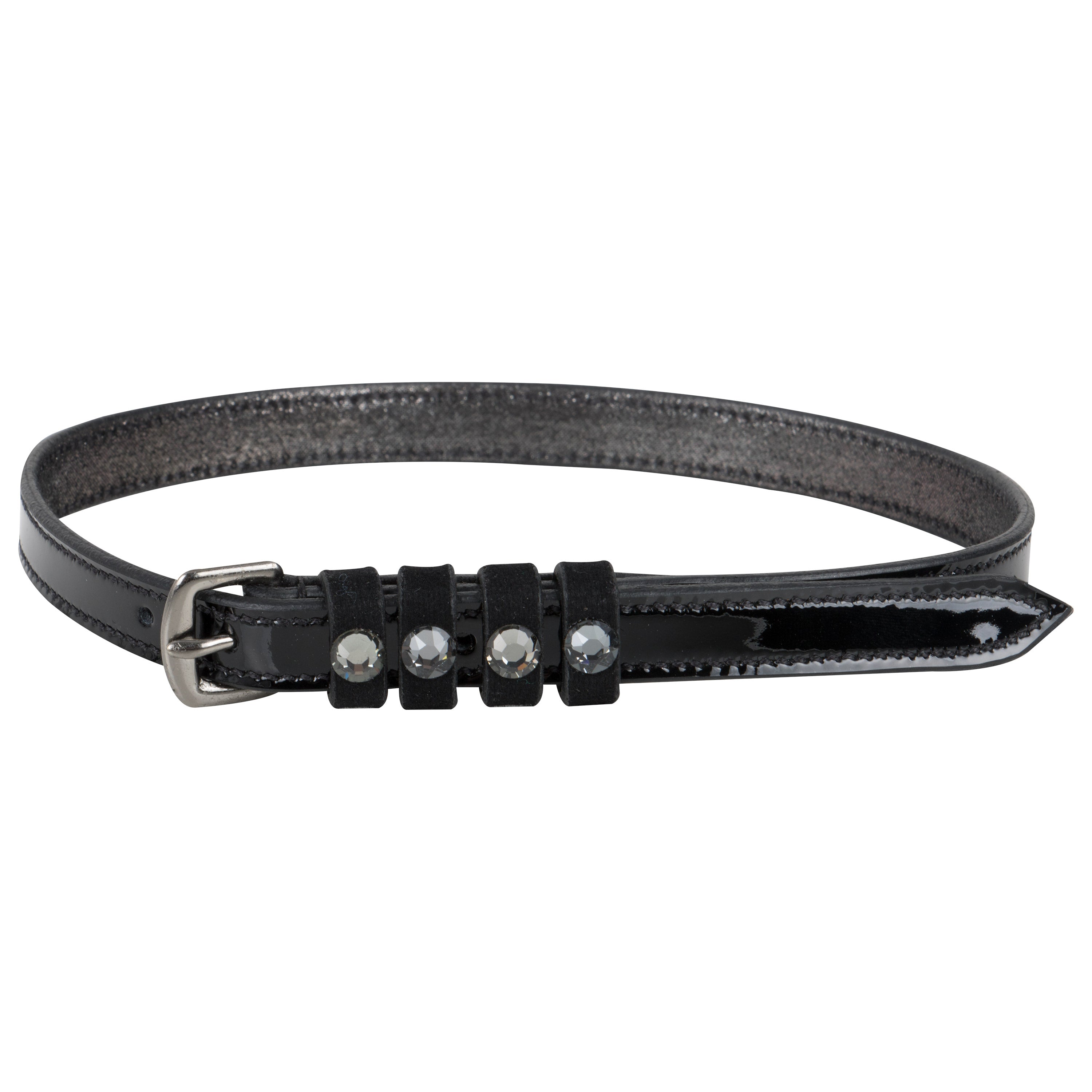 Imperial Riding Sporenriemen IRH Pardouz Lack black black sparkling