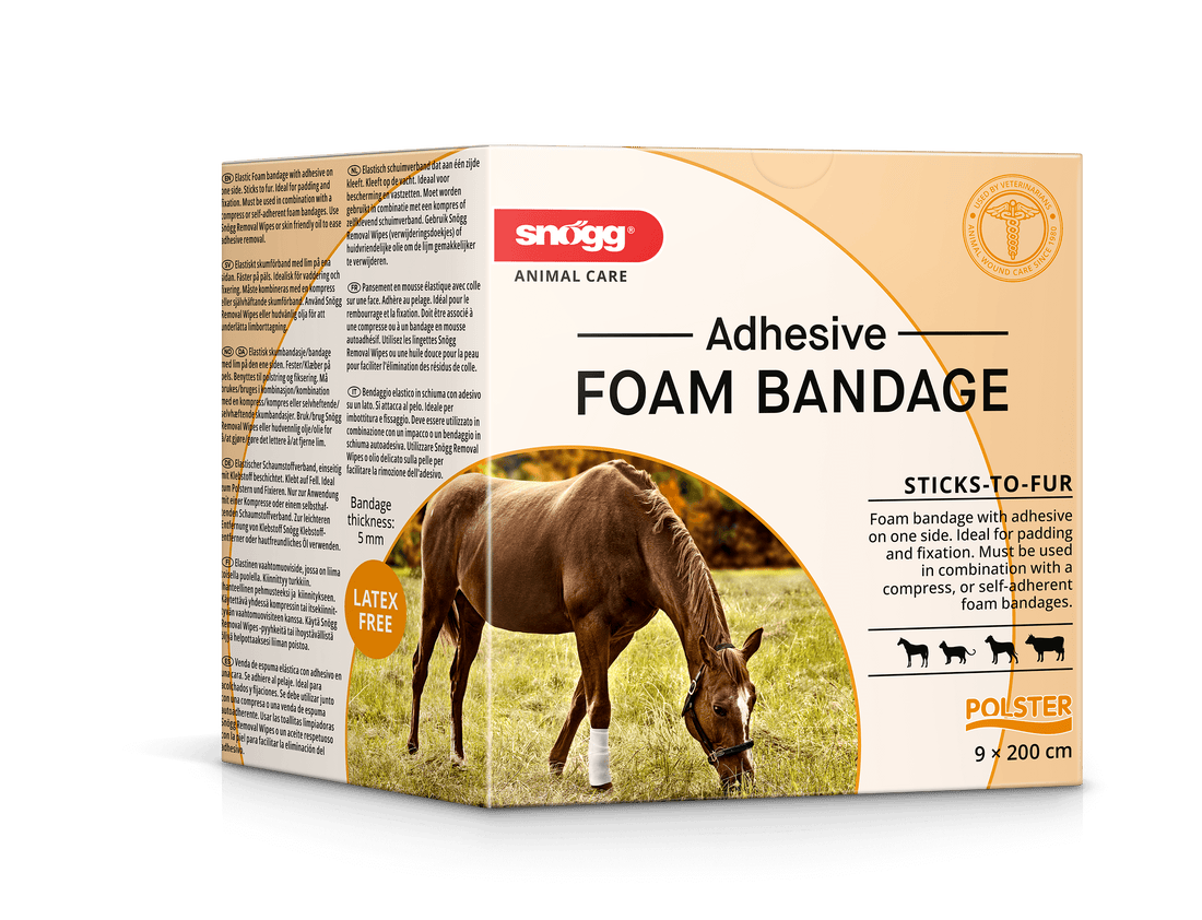 Snögg Animal Care Animal Polster Adhesive Foam Bandage selbstklebend 9 x 200 cm