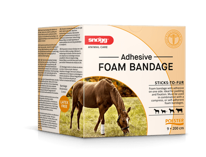 Snögg Animal Care Animal Polster Adhesive Foam Bandage selbstklebend 9 x 200 cm