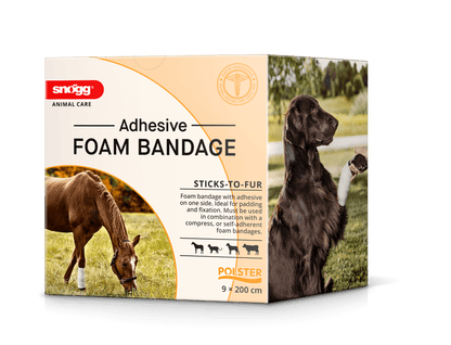 Snögg Animal Care Animal Polster Adhesive Foam Bandage selbstklebend 9 x 200 cm