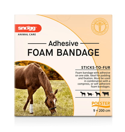 Snögg Animal Care Animal Polster Adhesive Foam Bandage selbstklebend 9 x 200 cm
