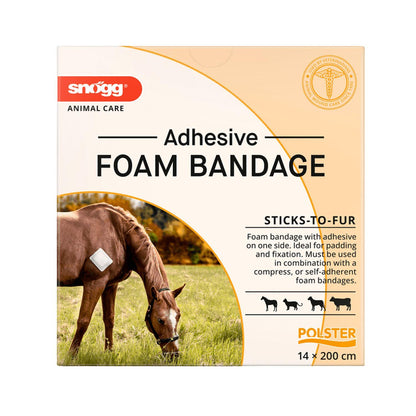 Snögg Animal Care Animal Polster Adhesive Foam Bandage selbstklebend 14 x 200 cm