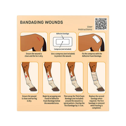 Snögg Animal Care Animal Polster Adhesive Foam Bandage selbstklebend 14 x 200 cm