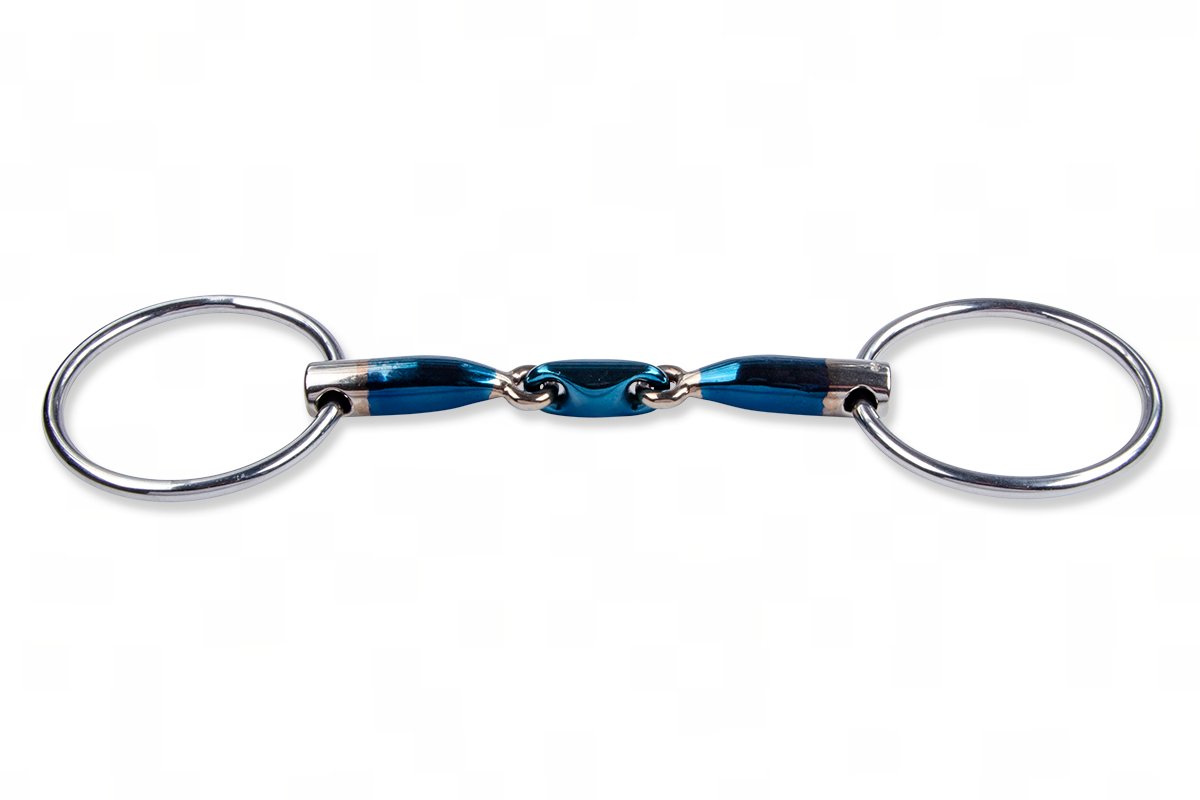 Trust Sweet Iron Loose Ring Bit, Double Jointed, 12mm